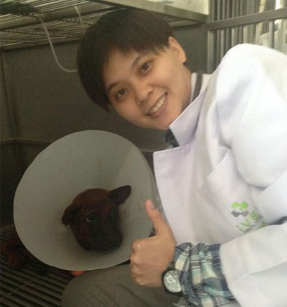 “หางหัก ไม่ตัดหางได้มั้ยครับหมอ”